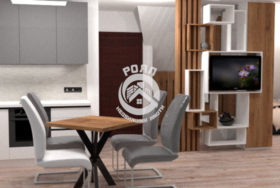 Роял имоти продава едностаен апартамент с готов дизайнерски проект,Кършияка,Пловдив - 0