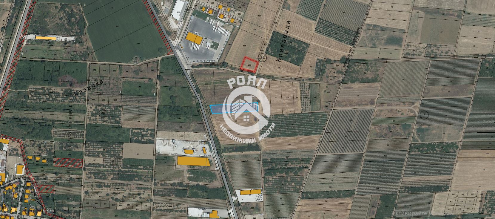 Роял Имоти продава ПАРЦЕЛ СЪС СМЕНЕН СТАТУТ в с.Браниполе - 0