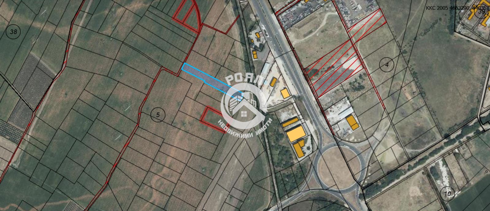 Роял имоти продава земеделски имот на втора линия на Първото колело посока Асеновград,Пловдив - 0