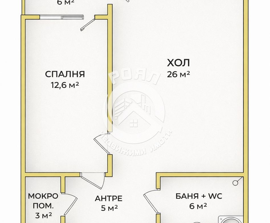 Роял Имоти продава двустаен апартамент в кв.Кючук Пяриж,гр.Пловдив - 0