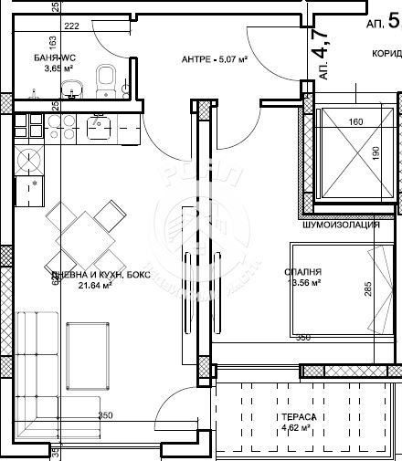 Роял имоти продава двустаен апартамент, ново строителство, Смирненски, Пловдив - 0