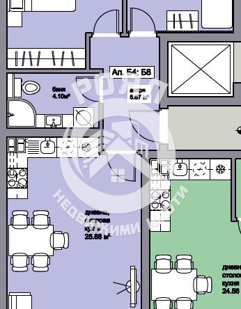 Роял имоти продава тристаен апартамент, ново строителство, Прослав, Пловдив - 0