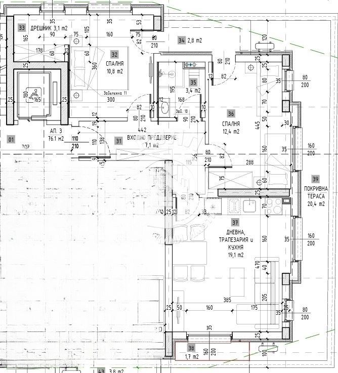 Роял имоти продава тристаен апартамент, акт 14, Коматево, Пловдив - 0