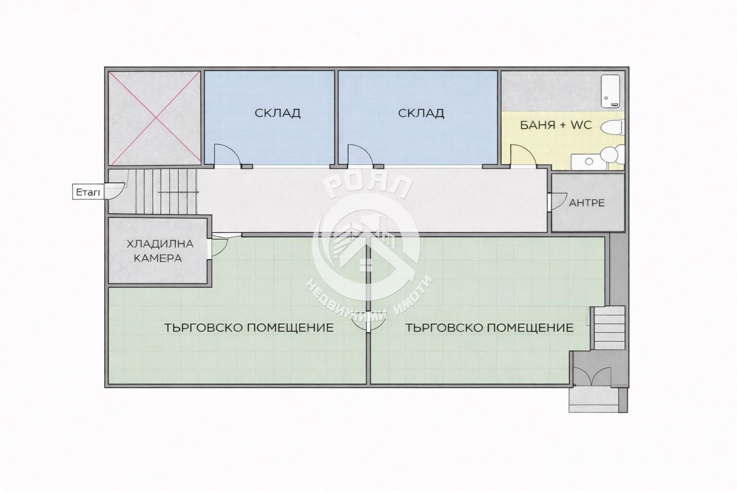 Роял Имоти отдава под наем магазин в Центъра на гр.Пловдив - 0
