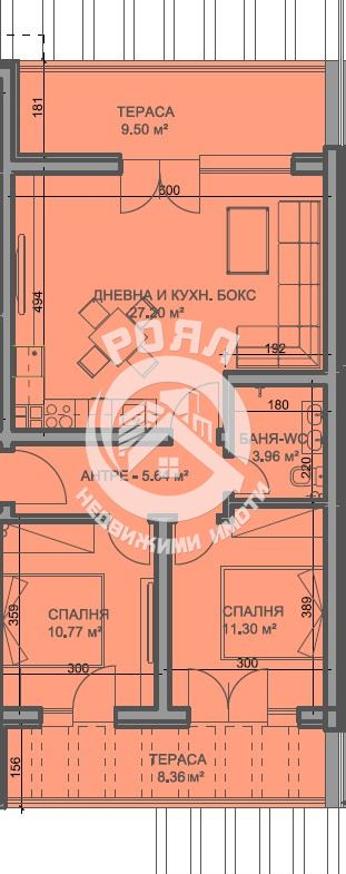 Роял имоти продава тристаен апартамент, ново строителство, Смирненски, Пловдив - 0
