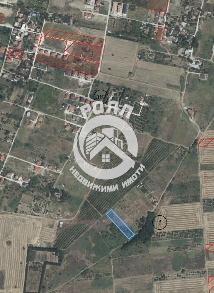 Роял имоти продава 3 парцела - земеделска земя, кв.Беломорски , Пловдив - 0