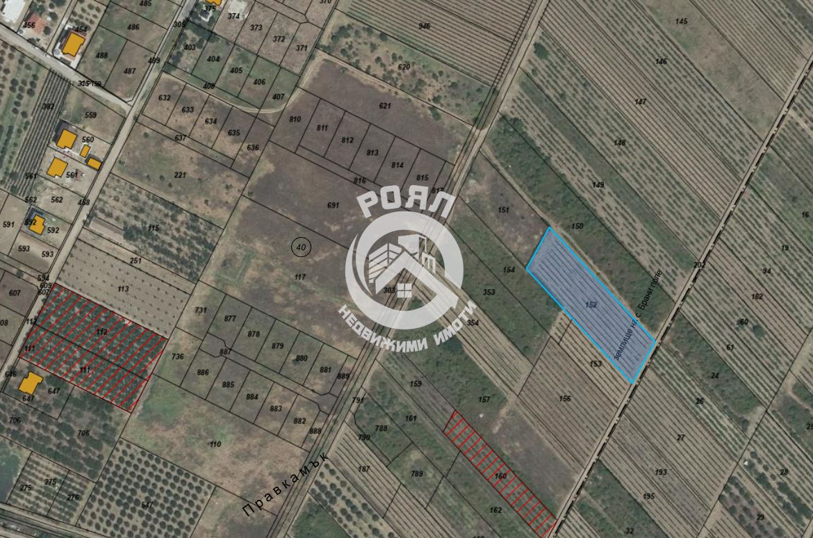 Роял имоти продава парцел в с. Браниполе - 0