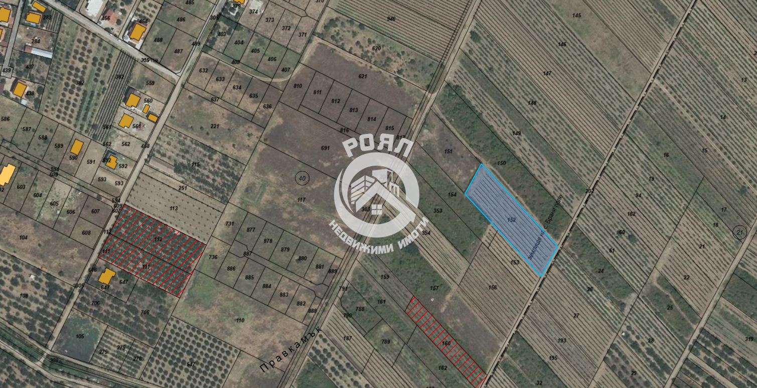 Роял имоти продава парцел в с. Браниполе - 0