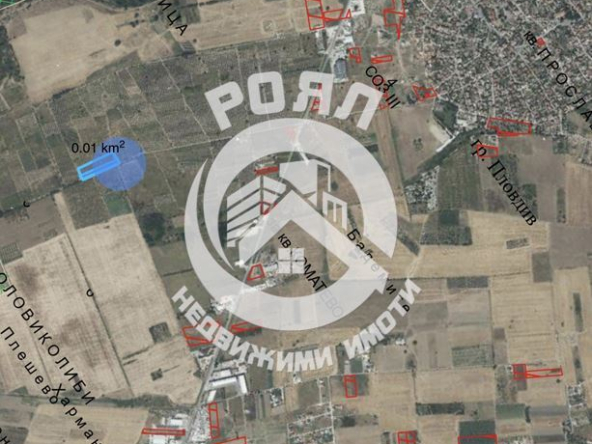 Роял имоти продава земеделски имот, район Западен, местност Прослав, Пловдив - 0