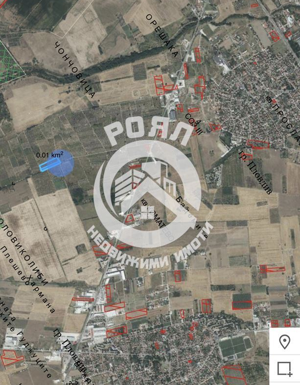 Роял имоти продава земеделски имот, район Западен, местност Прослав, Пловдив - 0