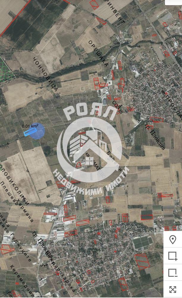 Роял имоти продава земеделски имот, район Западен, местност Прослав, Пловдив - 0